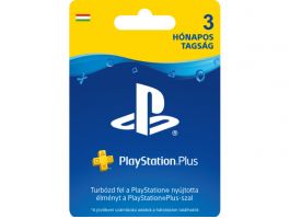 Sony PlayStation Plus: 3 Hónapos Előfizetés