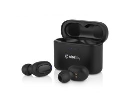 Niceboy HIVE Podsie Wireless Bluetooth Fülhallgató Hordozóval (HIVE-PODSIE) Fekete