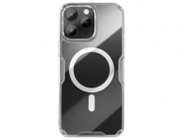 NILLKIN NATURE PRO MAGNETIC műanyag telefonvédő iPhone 16 Pro Max-hoz (GP-161571) átlátszó