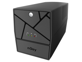 NJOY 2000VA - Keen 2000 USB, 4 Schuko, line-interaktív, szünetmentes tápegység (UPLI-LI200KU-CG01B) fekete