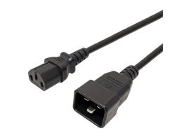 PREMIUMCORD Tápkábel C13 - C20 1m, fekete (KPSB1)