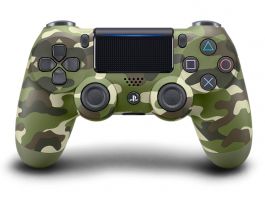 PlayStation 4 (PS4) DualShock 4 V2 Kontroller (Zöld Terepmintás)