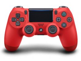 PlayStation 4 (PS4) DualShock 4 V2 Kontroller (Piros)