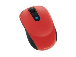 Microsoft Sculpt Mobile egér (MSC 43U-00025) piros