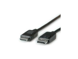 Roline DisplayPort - HDMI Male/Male 2m kábel (11045781)