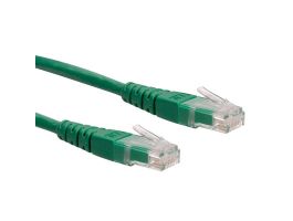 ROLINE UTP CAT6 kábel, 30cm (21.15.1513) zöld