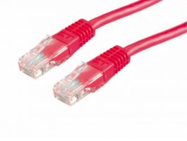 ROLINE Patch kábel UTP CAT6 5m piros (21.15.1561)