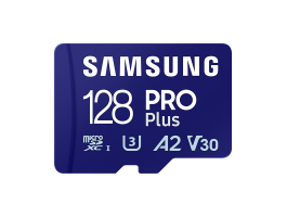 SAMSUNG PRO Plus microSDXC 128GB Memóriakártya + Adapter (MB-MD128SA/EU)