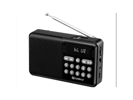 SANDBERG Speaker Radio FM + BT recharge, MP3 playable from USB or TF-Card, Super Small, 5 év garancia (421-18)