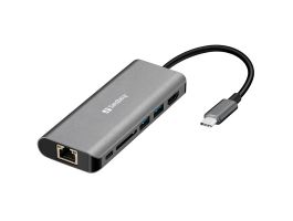 Sandberg USB-C Dock HDMI+LAN+SD+USB100W (136-18)