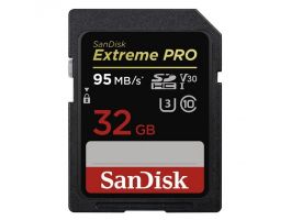 SANDISK 121594, SDHC EXTREME PRO KÁRTYA 32GB, 100/90 MB/s , UHS-I, Class 10, U3, V30