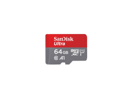 SANDISK 215421, MICROSD ULTRA ANDROID KÁRTYA 64GB, 140MB/s, A1, Class 10, UHS-I