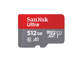 SANDISK 215424, MICROSD ULTRA ANDROID KÁRTYA 512GB, 150MB/s, A1, Class 10, UHS-I