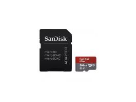 SANDISK microSDXC ULTRA ANDROID 64GB memóriakártya (173448)