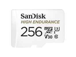 SANDISK Memóriakártya 183568, MICRO SDXC KÁRTYA HIGH ENDURANCE 256GB, 100 MB/S, C10, U3, V30