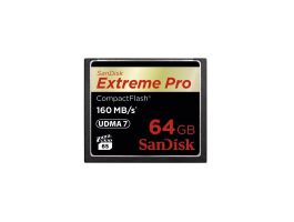 SANDISK memóriakártya CF EXTREME PRO KÁRTYA 64GB, 160MB/S