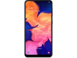 Samsung Galaxy A10 DualSIM Fekete