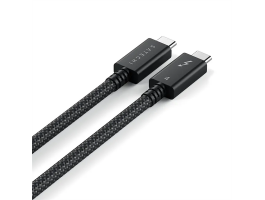 Satechi USB-C, thunderbolt 4 pro kábel, 1m - fekete (ST-YTB100K)