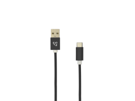 SBOX CABLE USB Male -> TYPE-C Male 1.5 m Black (USB-TYPEC-15B)