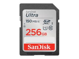 SANDISK ULTRA 256GB SDXC MEMORY CARD 150MB/S NS (SDSDUNC-256G-GN6IN)