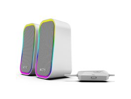 MARVO Havoc 20 vezetékes hangszóró - fehér - RGB viágítás (SG-285 GY)