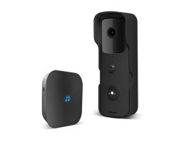 Delight Smart 55386BK WiFi-s akkumulátoros FHD videó-kaputelefon szett