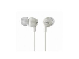 SONY Fülhallgató MDR-EX15LPW szilikonos Fehér