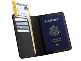 Satechi Vegan-Leather FindAll Luggage Tag - Black (ST-LFALTK)