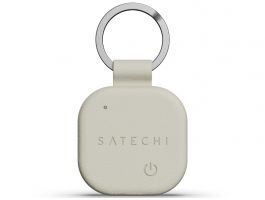 Satechi Vegan-leather Findall Keychain - Sand (ST-LKCFW)