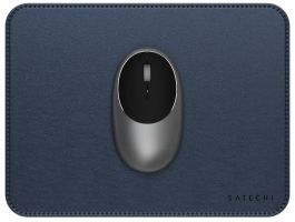 Satechi Vegan-Leather Premium Mouse Pad - Blue (ST-LMPB)