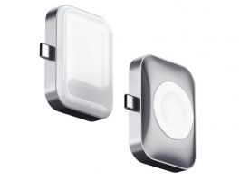 Satechi USB-C 2 in 1 Wireless charging dock for Apple watch and Airpods - Silver (ST-UC2WCDM)