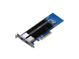 SYNOLOGY Bővító Kártya E10G30-T2, 2x10GbE, Teljes Duplex