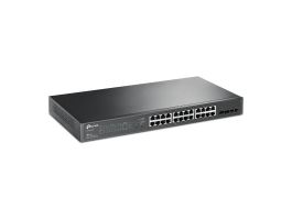 TP-Link T1500G-10PS (TL-SG2428P) Menedzselhető Switch