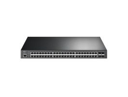TP-Link TL-SG3452P 52 Portos Menedzselhető Rackes Gigabit Switch