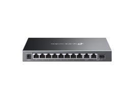 TP-LINK Omada ES210GMP Switch 9x1000Mbps (8xPOE+) +1xGigabit SFP kombó Fémházas Easy Smart