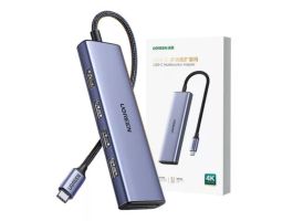 UGREEN CM511 USB-C HUB, HDMI 4K 60 Hz, 2x USB 3.2, 2x USB-C 3.2, PD