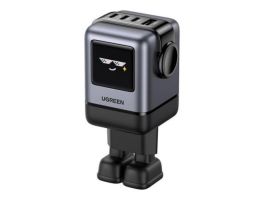 UGREEN Nexode RG (Robot GaN) hálózati töltő, 3x USB-C + USB, 100W (fekete)