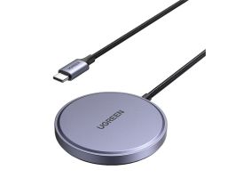 UGREEN W703 MagSafe mágneses vezeték nélküli töltő, 15W, 1.5m