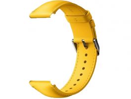 XIAOMI Watch S3 okosóra bőr szíj (BHR7881GL) sárga