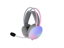 White Shark FIREFLY-W gamer fejhallgató, fehér/RGB (GH-2342-W)