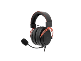 White Shark GORILLA-B/R gamer fejhallgató (GH-2341-B/R) fekete/piros