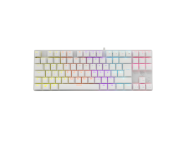 White Shark COMMANDOS mechanikus angol (red switch) gamer billentyűzet (WS GK-2106W/R-US) fehér