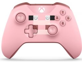 Xbox One Vezeték Nélküli Kontroller (Minecraft Pig Edition)