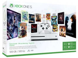 Xbox One S 500 GB Konzol Game Pass csomag