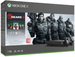 Xbox One X 1TB Konzol Gears 5
