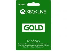 Xbox Live Gold 12 hónapos előfizetés (52M-00547)