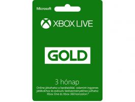 Xbox Live Gold 3 hónapos előfizetés (52K-00269)
