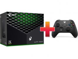 Xbox Series X 1TB, UK + plug + Xbox Wireless Controller (Black)
