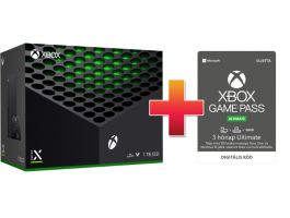 Xbox Series X 1TB, UK + plug + 3 hónap Game Pass Ultimate