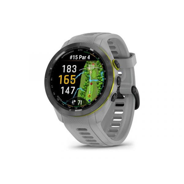 Garmin Approach S70 (42mm) Black, Ceramic Puder band (010-02746-11)